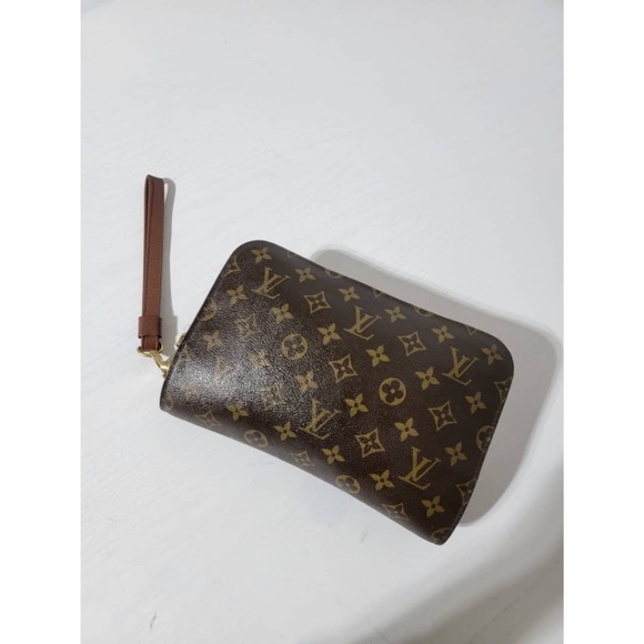 Authentic Louis Vuitton Monogram Canvas Orsay Clutch Brown - Picture 7 of 16